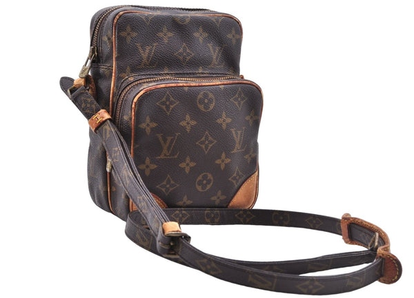 Auth Louis Vuitton Monogram Amazone Shoulder Cross Body Bag M45236 LV Junk 9343D