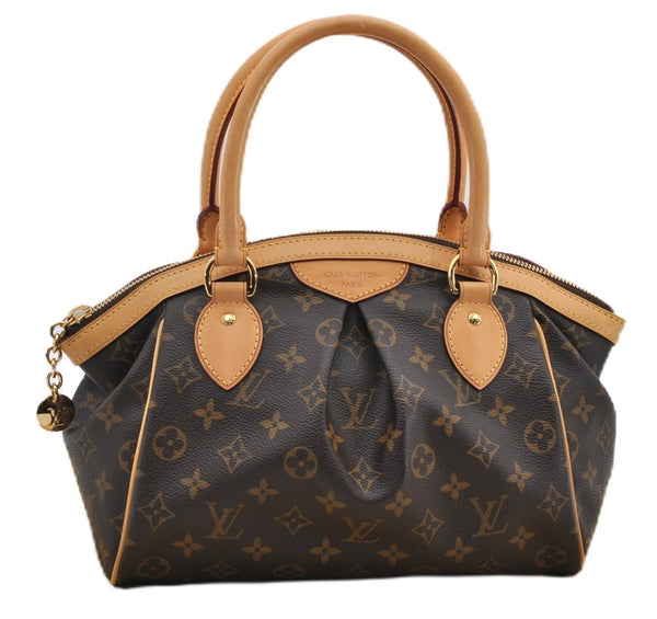 Authentic Louis Vuitton Monogram Tivoli PM Hand Tote Bag M40143 LV 9343E