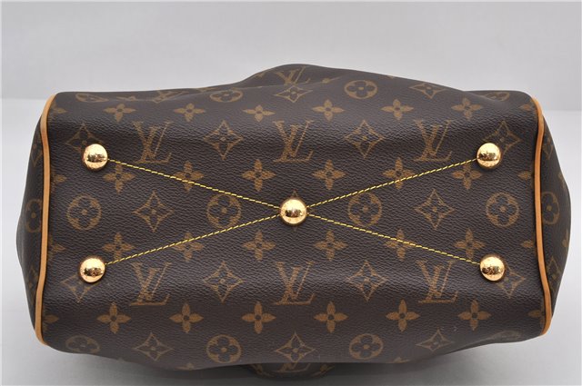 Authentic Louis Vuitton Monogram Tivoli PM Hand Tote Bag M40143 LV 9343E