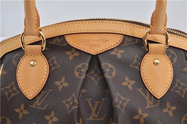 Authentic Louis Vuitton Monogram Tivoli PM Hand Tote Bag M40143 LV 9343E