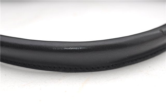 Authentic GUCCI Shoulder Hand Bag Nylon Leather 0013766 Black 9345D