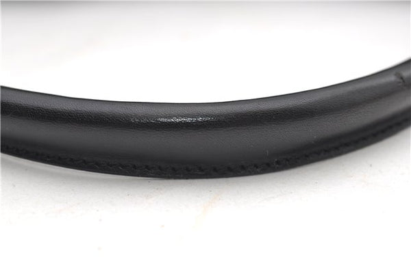 Authentic GUCCI Shoulder Hand Bag Nylon Leather 0013766 Black 9345D