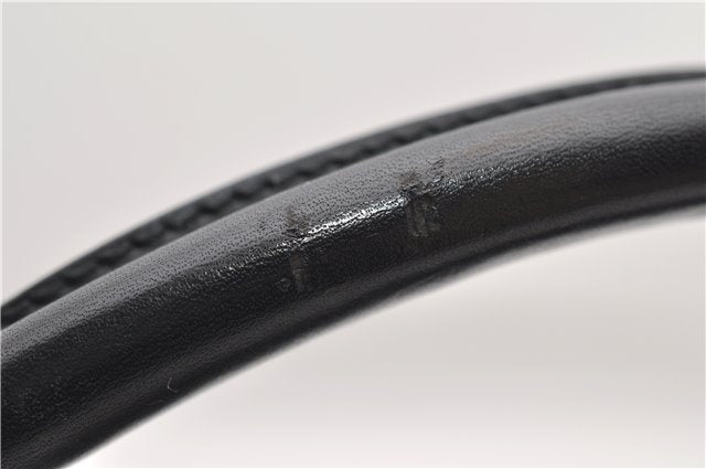 Authentic GUCCI Shoulder Hand Bag Nylon Leather 0013766 Black 9345D