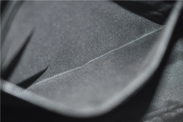 Authentic GUCCI Shoulder Hand Bag Nylon Leather 0013766 Black 9345D