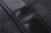 Authentic Louis Vuitton Damier Graphite Keepall Bandouliere 55 Boston Bag 9345E