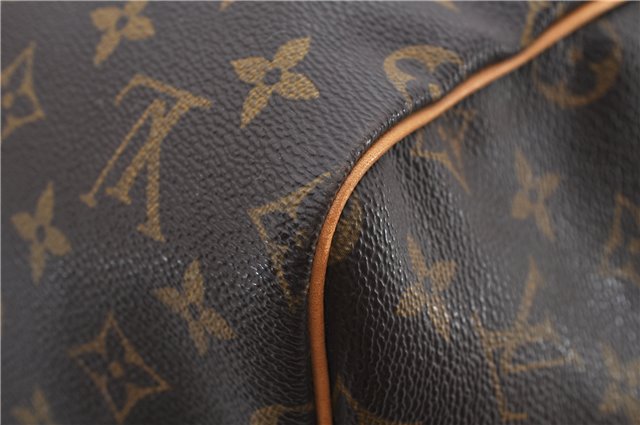 Authentic Louis Vuitton Monogram Keepall Bandouliere 55 M41414 Boston Bag 9346E