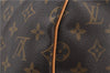 Authentic Louis Vuitton Monogram Keepall Bandouliere 55 M41414 Boston Bag 9346E