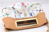 Auth Louis Vuitton Monogram Multicolor Judy PM 2Way Hand Bag White Box 9347E