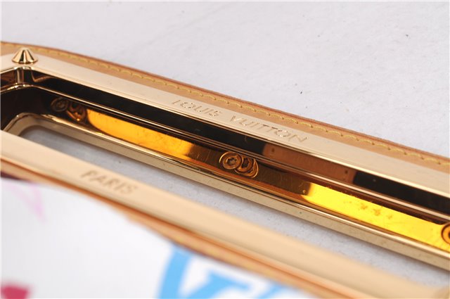 Auth Louis Vuitton Monogram Multicolor Judy PM 2Way Hand Bag White Box 9347E