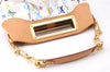 Auth Louis Vuitton Monogram Multicolor Judy PM 2Way Hand Bag White Box 9347E