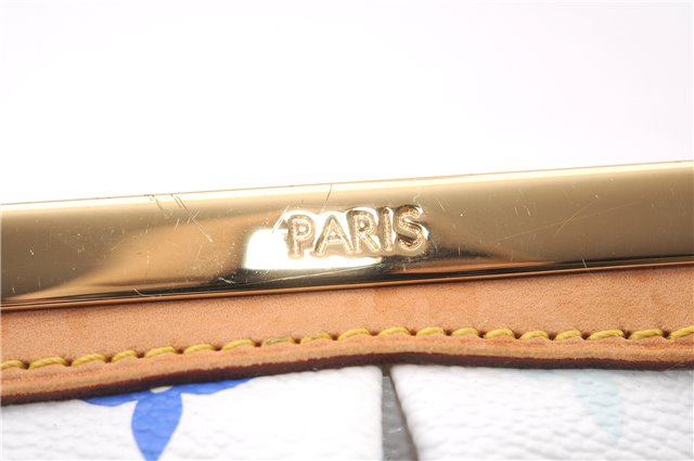 Auth Louis Vuitton Monogram Multicolor Judy PM 2Way Hand Bag White Box 9347E