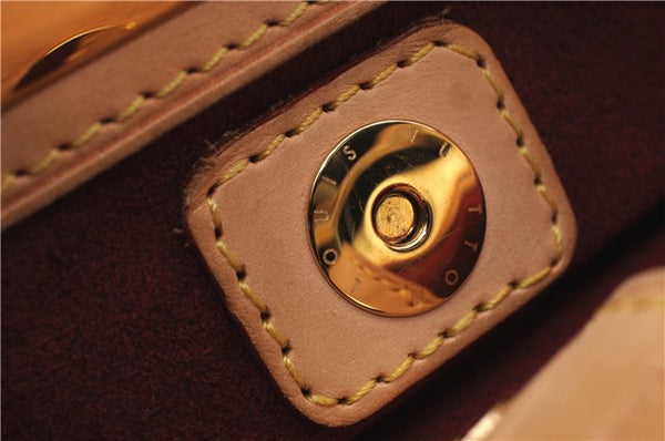 Auth Louis Vuitton Monogram Multicolor Judy PM 2Way Hand Bag White Box 9347E