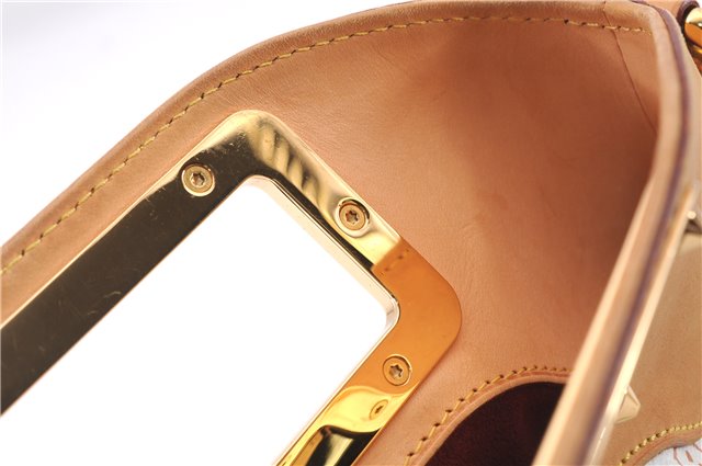 Auth Louis Vuitton Monogram Multicolor Judy PM 2Way Hand Bag White Box 9347E