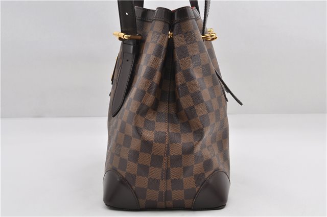 Authentic Louis Vuitton Damier Hampstead MM Shoulder Tote Bag N51204 LV 9349E