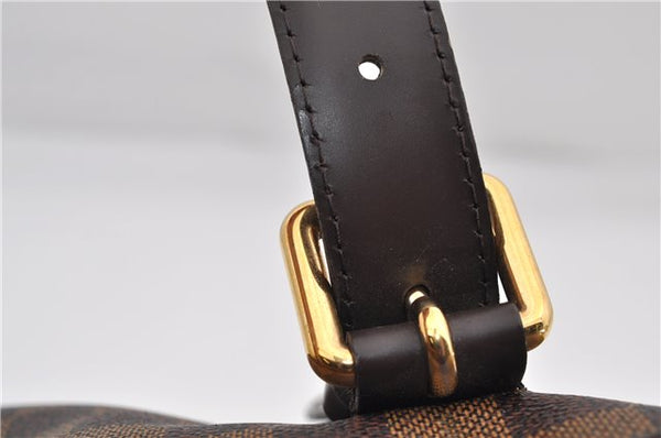 Authentic Louis Vuitton Damier Hampstead MM Shoulder Tote Bag N51204 LV 9349E