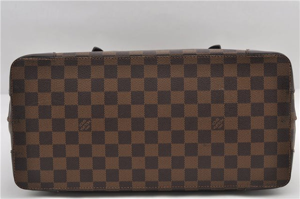 Authentic Louis Vuitton Damier Hampstead MM Shoulder Tote Bag N51204 LV 9349E