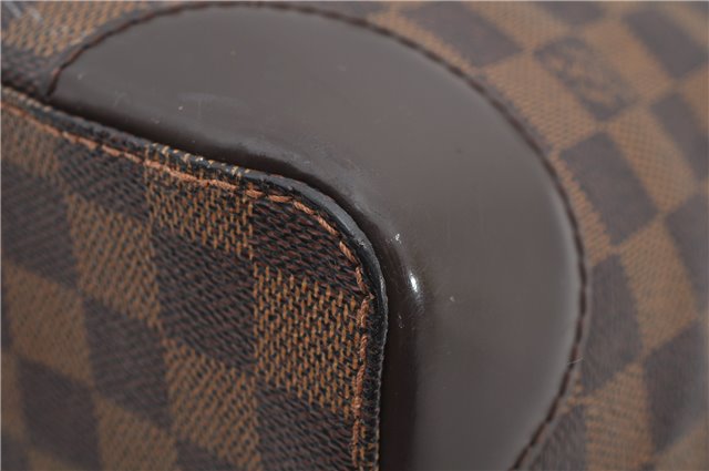 Authentic Louis Vuitton Damier Hampstead MM Shoulder Tote Bag N51204 LV 9349E