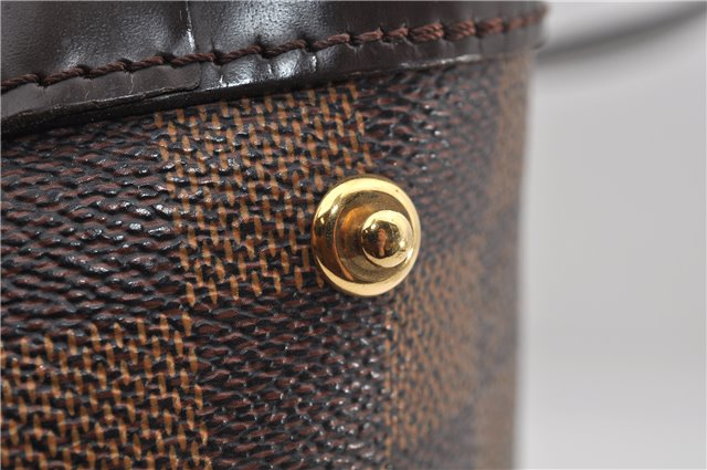 Authentic Louis Vuitton Damier Hampstead MM Shoulder Tote Bag N51204 LV 9349E