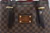 Authentic Louis Vuitton Damier Hampstead MM Shoulder Tote Bag N51204 LV 9349E