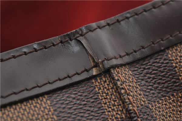 Authentic Louis Vuitton Damier Hampstead MM Shoulder Tote Bag N51204 LV 9349E