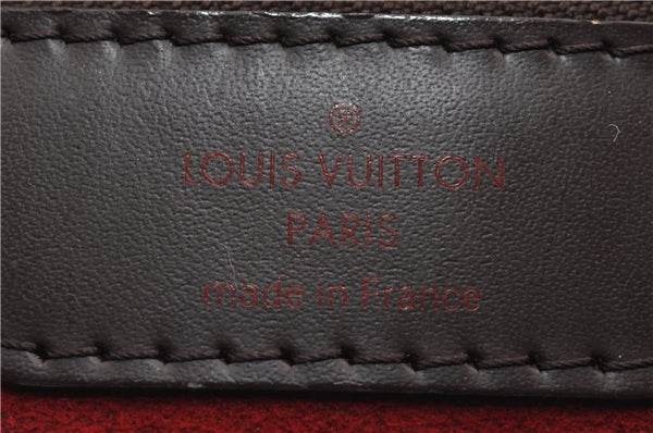 Authentic Louis Vuitton Damier Hampstead MM Shoulder Tote Bag N51204 LV 9349E