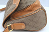 Authentic GUCCI Shoulder Cross Body Bag Purse GG Canvas Leather Brown Junk 9351G