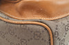 Authentic GUCCI Shoulder Cross Body Bag Purse GG Canvas Leather Brown Junk 9351G