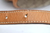 Authentic GUCCI Shoulder Cross Body Bag Purse GG Canvas Leather Brown Junk 9351G