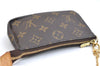 Authentic Louis Vuitton Monogram Mini Pochette Accessoires Pouch M58009 LV 9352E