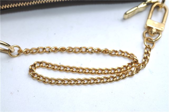 Authentic Louis Vuitton Monogram Mini Pochette Accessoires Pouch M58009 LV 9352E