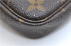 Authentic Louis Vuitton Monogram Mini Pochette Accessoires Pouch M58009 LV 9352E