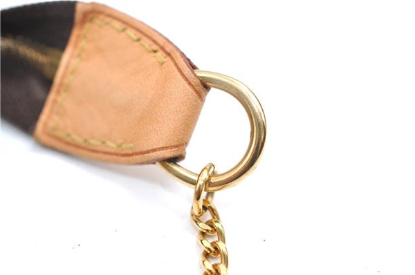 Authentic Louis Vuitton Monogram Mini Pochette Accessoires Pouch M58009 LV 9352E