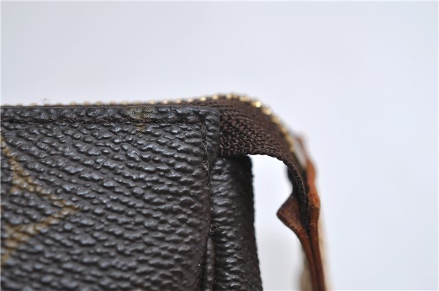 Authentic Louis Vuitton Monogram Mini Pochette Accessoires Pouch M58009 LV 9352E