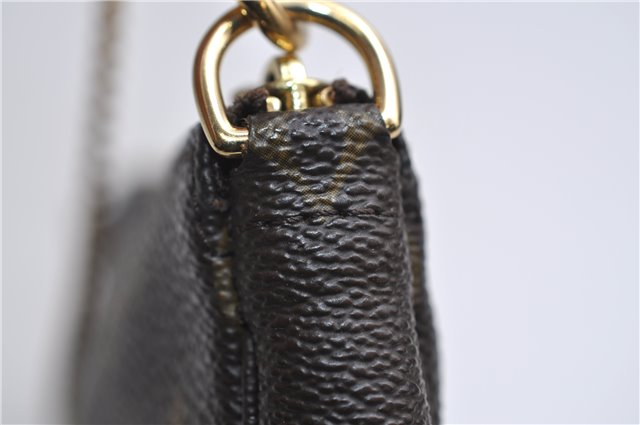 Authentic Louis Vuitton Monogram Mini Pochette Accessoires Pouch M58009 LV 9352E