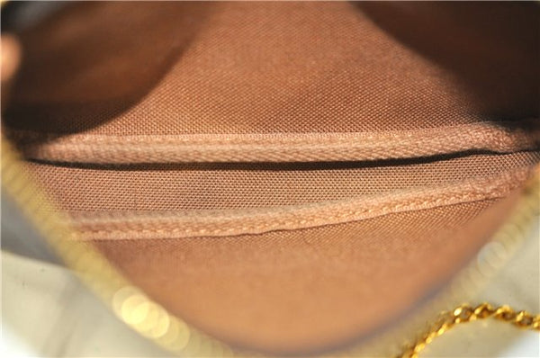 Authentic Louis Vuitton Monogram Mini Pochette Accessoires Pouch M58009 LV 9352E