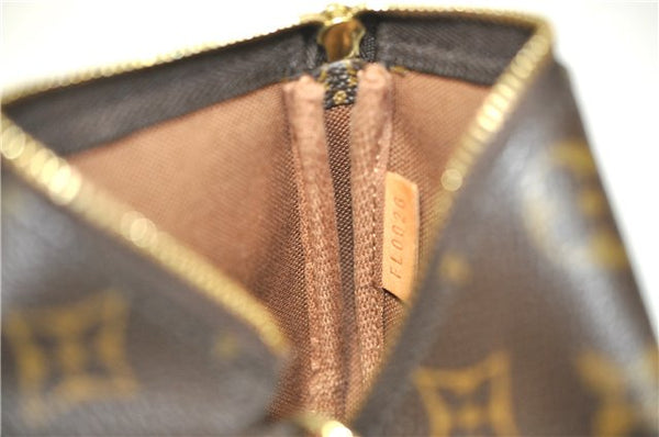 Authentic Louis Vuitton Monogram Mini Pochette Accessoires Pouch M58009 LV 9352E