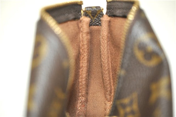 Authentic Louis Vuitton Monogram Mini Pochette Accessoires Pouch M58009 LV 9352E