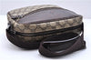 Authentic GUCCI Shoulder Cross Body Bag GG PVC Leather 114291 Brown 9354D