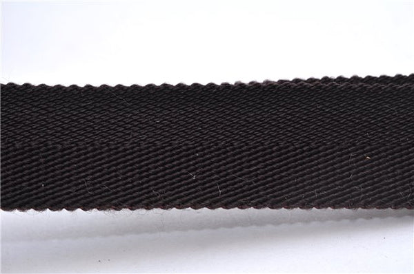 Authentic GUCCI Shoulder Cross Body Bag GG PVC Leather 114291 Brown 9354D