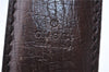 Authentic GUCCI Shoulder Cross Body Bag GG PVC Leather 114291 Brown 9354D