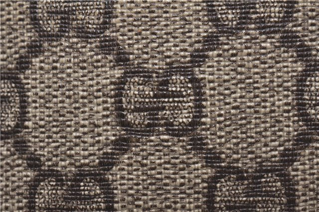 Authentic GUCCI Shoulder Cross Body Bag GG PVC Leather 114291 Brown 9354D