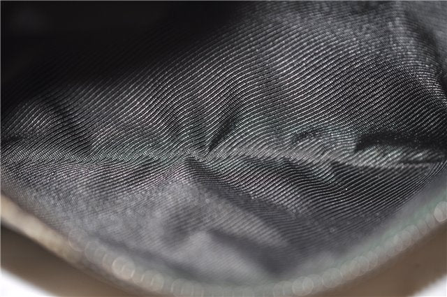 Authentic GUCCI Shoulder Cross Body Bag GG PVC Leather 114291 Brown 9354D