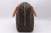 Authentic Louis Vuitton Monogram Deauville Hand Bag M47270 LV 9354E