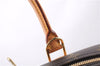 Authentic Louis Vuitton Monogram Deauville Hand Bag M47270 LV 9354E