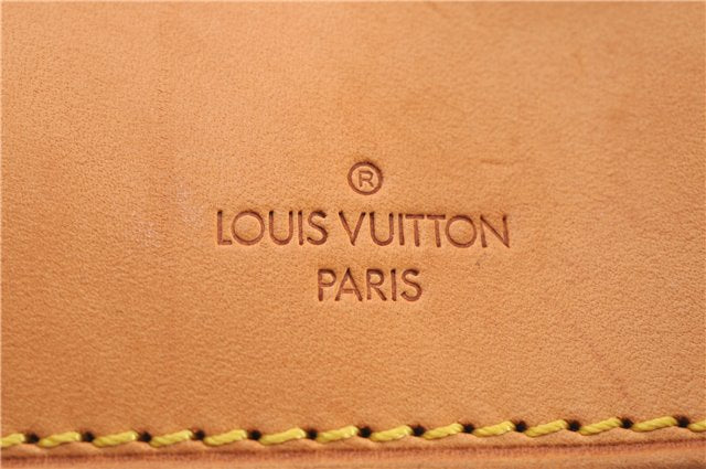 Authentic Louis Vuitton Monogram Deauville Hand Bag M47270 LV 9354E