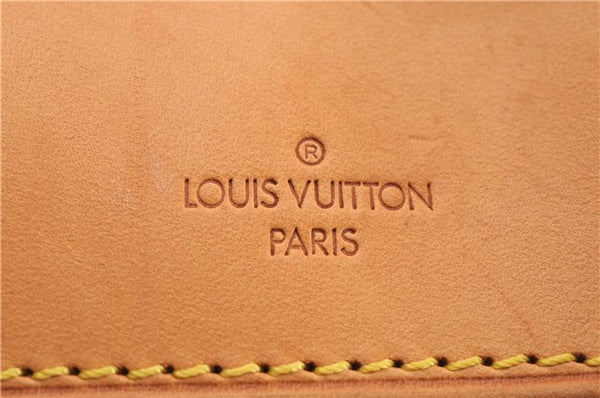 Authentic Louis Vuitton Monogram Deauville Hand Bag M47270 LV 9354E