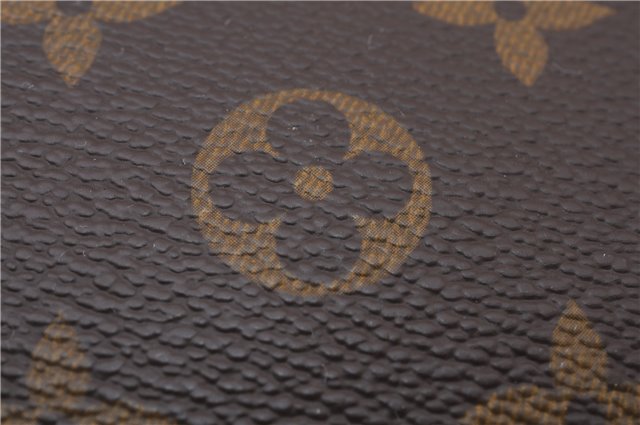 Authentic Louis Vuitton Monogram Deauville Hand Bag M47270 LV 9354E