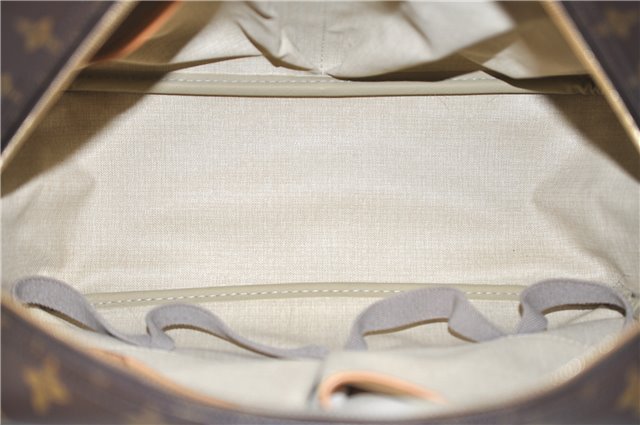 Authentic Louis Vuitton Monogram Deauville Hand Bag M47270 LV 9354E