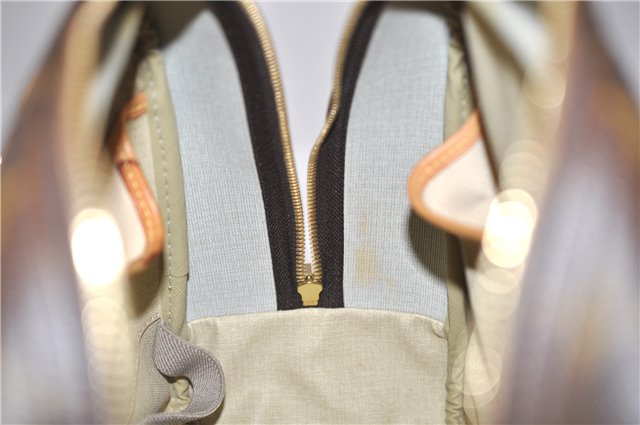 Authentic Louis Vuitton Monogram Deauville Hand Bag M47270 LV 9354E