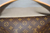 Authentic Louis Vuitton Monogram Deauville Hand Bag M47270 LV 9354E